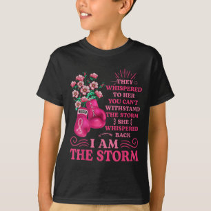 Im Storm Boxing Warrior Rosa Ribbon Women Brea T Shirt