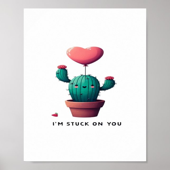 Im Stuck On You Timeless Romantic Style  Poster (Framsidan)