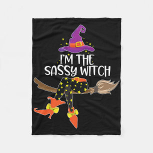 Im Sy Witch Halloween Matching Group Costume Fleecefilt