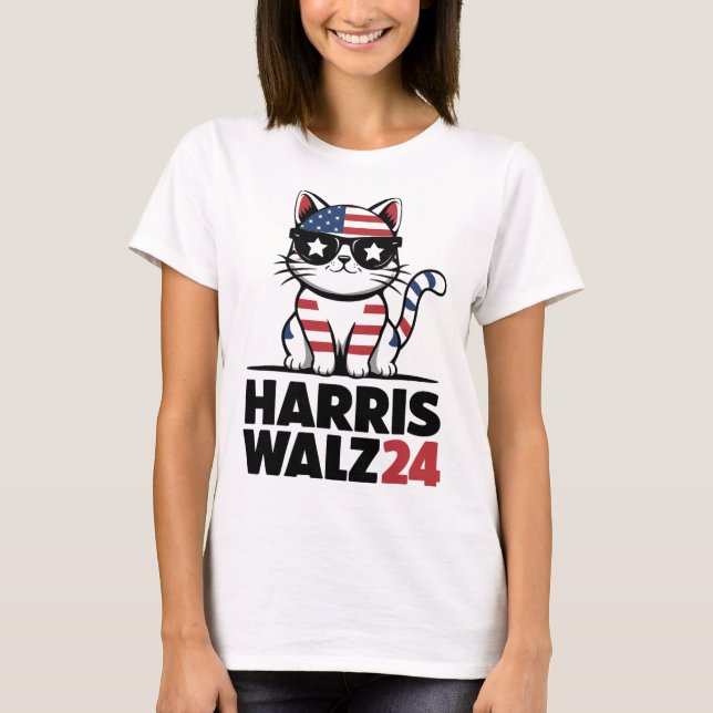 Im Talar Kamala Harris President Comma La Ameri T Shirt (Framsida)