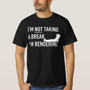 Im tar inte en redigerare för att avbryta IP-åte T Shirt