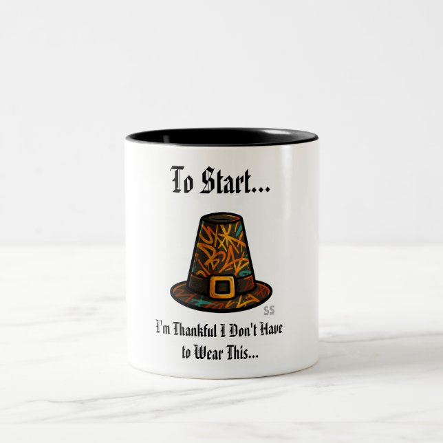 I'm Thankful/GPH Två-Tonad Mugg (Center)