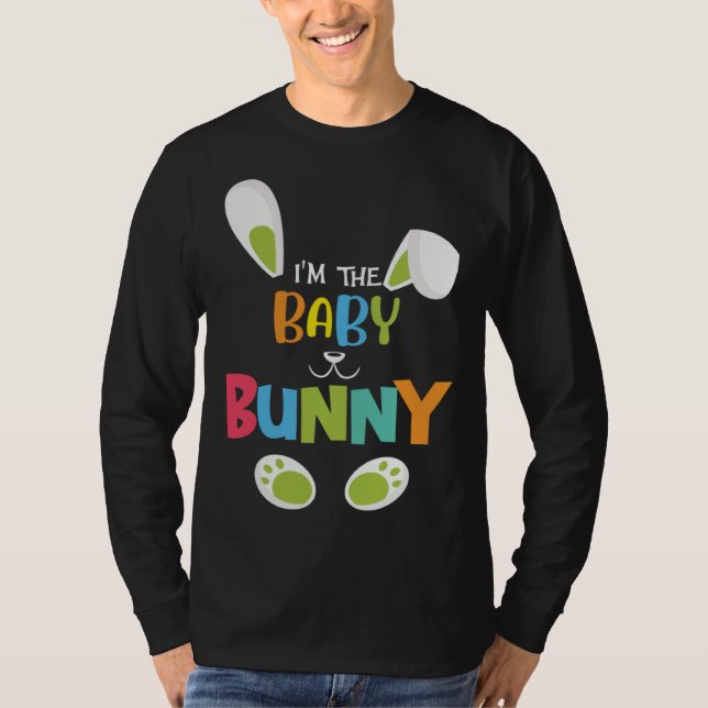 I'm the baby bunny funny Easter Bunny T Shirt (Framsida)