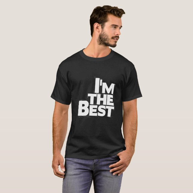 I'm The Best T-shirt (Hel framsida)