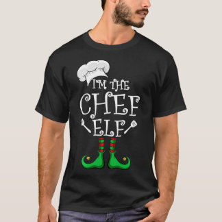 I'm The Chef Elf Matching Group Christmas T Shirt