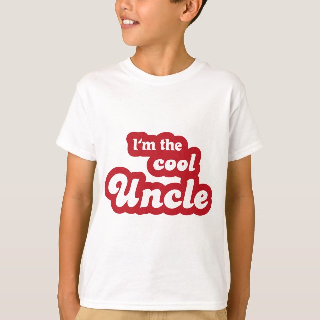 I'm the cool uncle t shirt (Framsida)