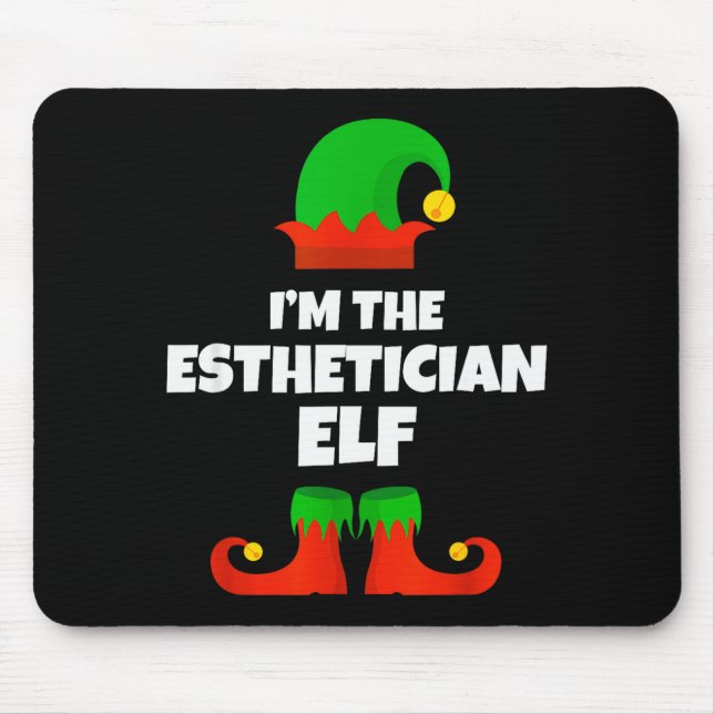 I'm The Esthetician Elf Family Pajama Christmas Be Musmatta (Framsidan)