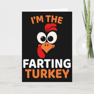 I'm The Farting Turkey Kort