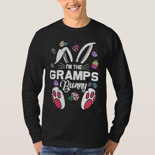 I'm The Gramps Cute Bunny Matching Family Easter D T Shirt (Framsida)
