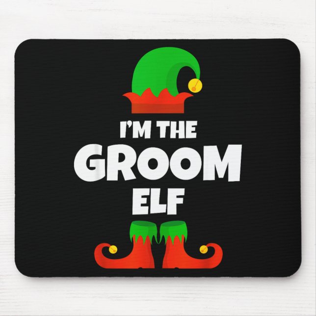 I'm The Groom Elf Family Pajama Christmas Funny  Musmatta (Framsidan)