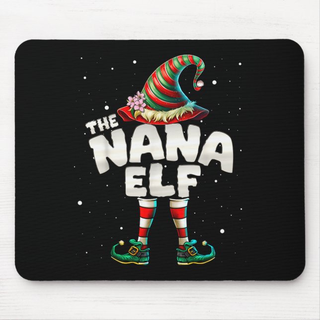 I'm The Nana Elf Family Matching Group Christmas  Musmatta (Framsidan)