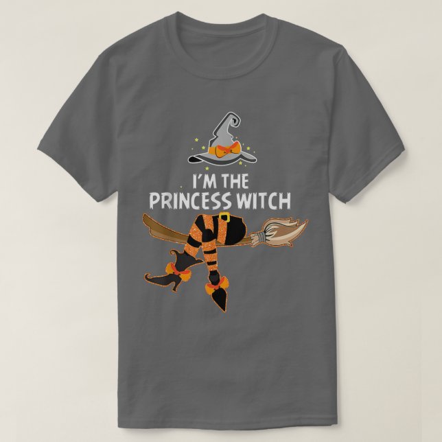 Im The Princess Witch Halloween Matching Group Cos T Shirt (Design framsida)