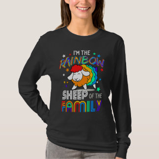 I'm The Rainbow Gay Sheep Of The Family Gay Pride T Shirt