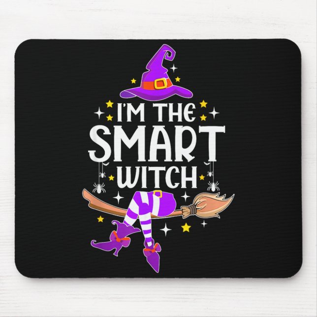 I'm The Smart Witch Halloween Matching Group Costu Musmatta (Framsidan)