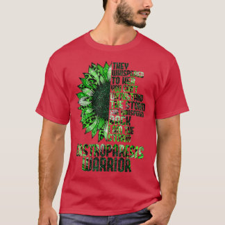 Im The Storm Sunflower Green Gastroparesis Warrior T Shirt