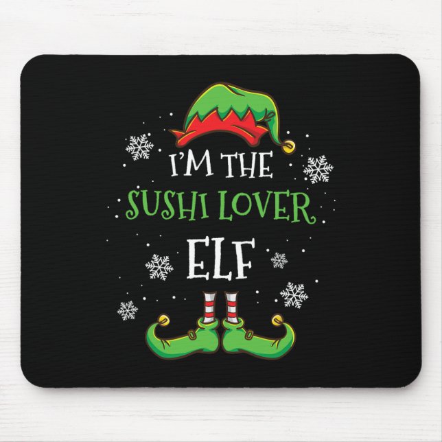 Im The Sushi Lover Elf Christmas  Musmatta (Framsidan)