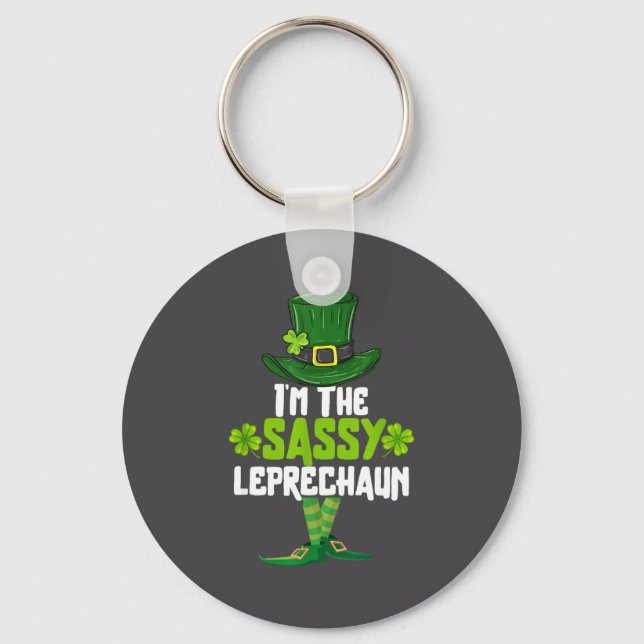 I'm The Sy Leprechaun Matching St Patrick's Day Co Nyckelring (Framsida)