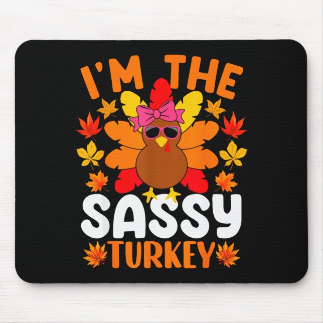 I'm The Sy Turkey Shirt Funny Turkey Thanksgiving  Musmatta (Framsidan)
