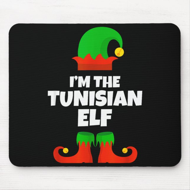 I'm The Tunisian Elf Family Pajama Christmas Funny Musmatta (Framsidan)