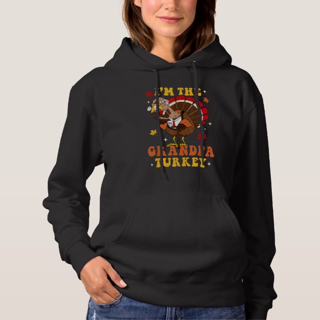 I'm The Turkey Grandpa Turkey Autumn Fall Thanksgi T Shirt (Framsida)