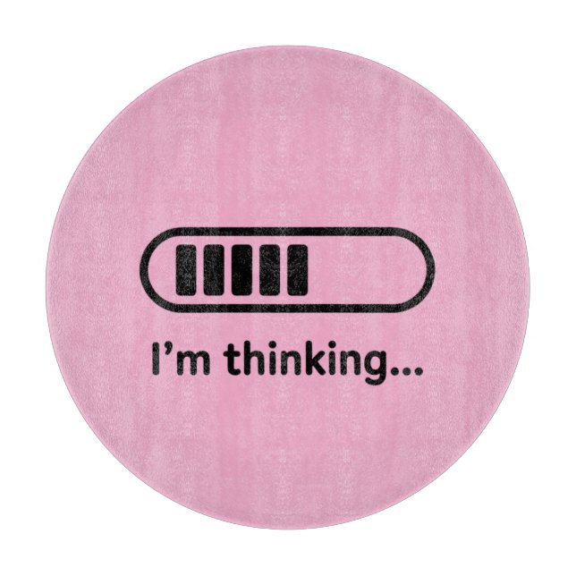 I'm Thinking... Loading Progress Bar Pink Minimali (Framsidan)