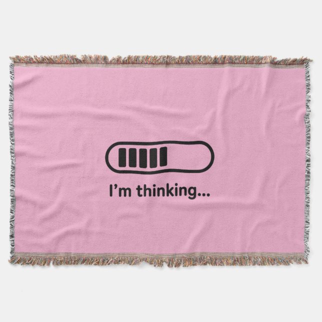 I'm Thinking... Loading Progress Bar Pink Minimali Filt (Framsidan)