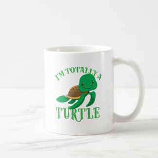 im totalt en sköldpadda kaffemugg