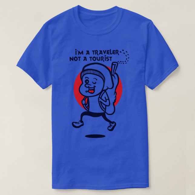 im traveler t shirt (Design framsida)