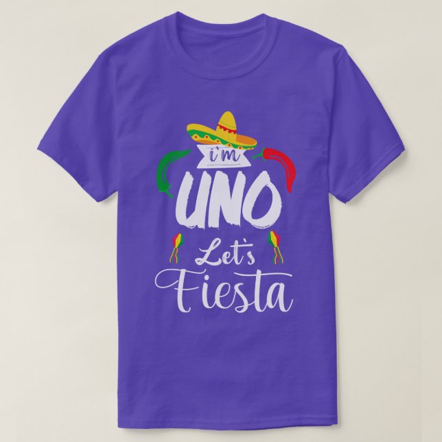 Im Uno släpper ut på första födelsedagen T Shirt (Design framsida)