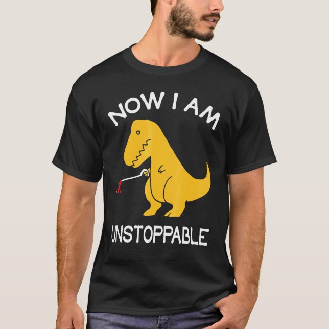 I'm Unstoppable Rex 1 T Shirt (Framsida)