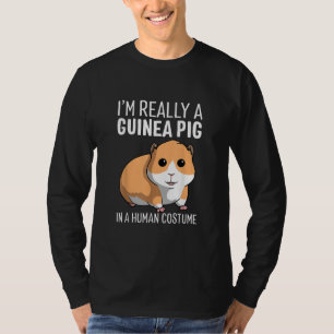 Im Verkligen A Guinea Gris i en mänsklig dräkt T Shirt