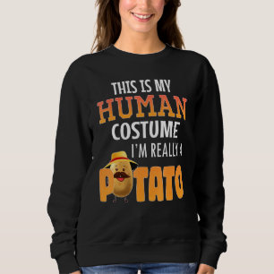 Im Verkligen A Potato potato Costume Vegetable Foo T Shirt