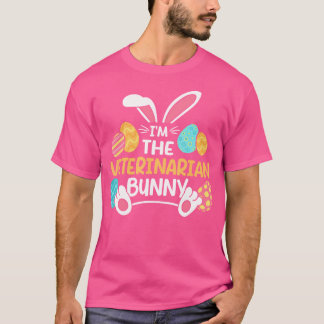 Im Veterinären Bunny Vet Tech Påsk Veterina T Shirt