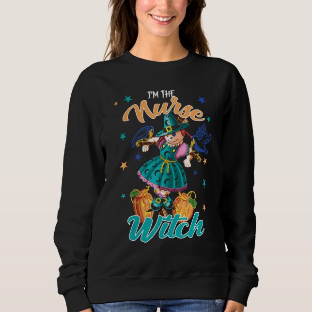 Im Witch Halloween Womens Costume T Shirt (Framsida)