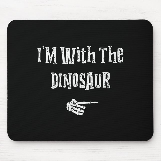 I'm With Dinosaur Halloween Costume Funny Couples  Musmatta (Framsidan)