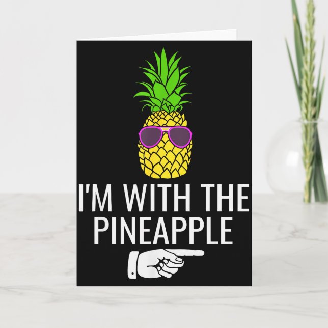 I'm With Ne Shirt Funny Ne Halloween Costume  Kort (Framsida)