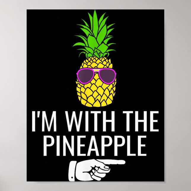 I'm With Ne Shirt Funny Ne Halloween Costume  Poster (Framsidan)