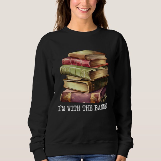 Im with The Banned Books I Read Banned Books   4 T Shirt (Framsida)