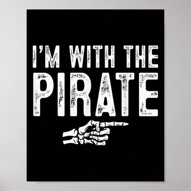 I'm With The Rate Easy Costume Halloween Couples M Poster (Framsidan)