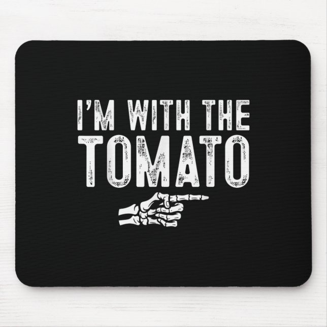 I'm With The Tomato Easy Costume Halloween Couples Musmatta (Framsidan)