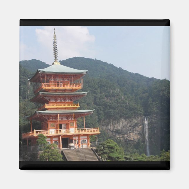 Imã Da Paisagem Japonesa Magnet (Framsidan)