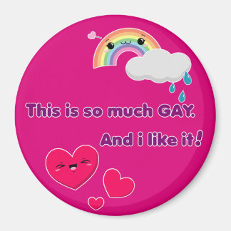 Ímã Gay. Like it! - Pink Magnet