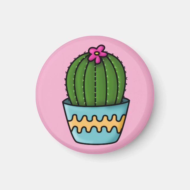 Imã Linha Cactus Magnet (Framsidan)