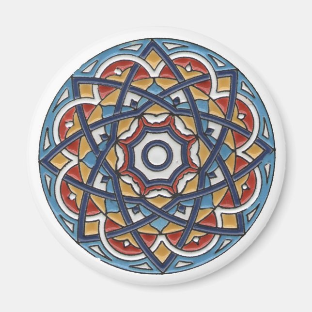Imã Mandala2 Magnet (Framsidan)