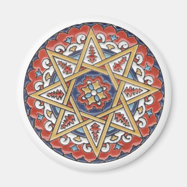 Imã Mandala 3 Magnet (Framsidan)