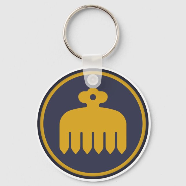 Imagawa Klan Kamon Nyckelring (Framsida)