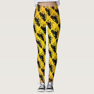 Image-alternativ för Happy halloween 8 Leggings