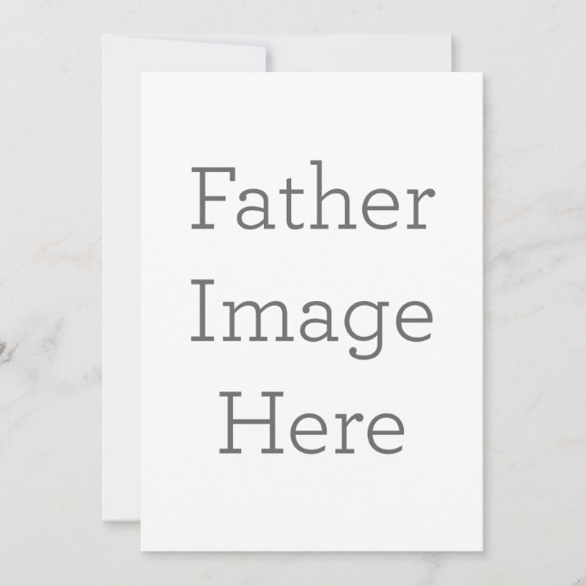 Platt inbjudan, Storlek: 12.7 x 17.8 cm, Papper: Signature matt, Hörn: Kvadrat, Kuvert: Vit, Tryckkvalitet: Standard (Framsida)