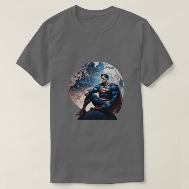 Image of Superman T Shirt (Design framsida)