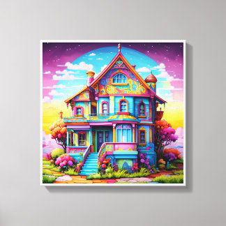 Image printed on canvas for beautiful colors, 201